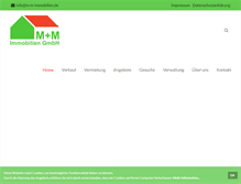 Tablet Screenshot of m-m-immobilien.de